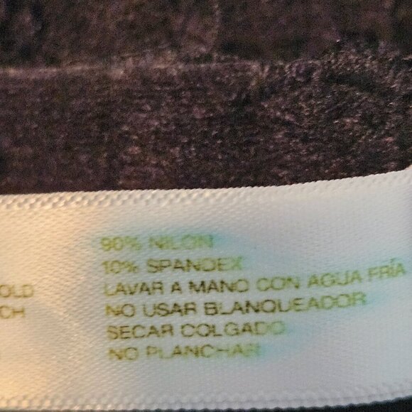 Adrienne Vittadini Studio Black Lace Underwire Push Up Bra 36B Nylon/Spandex - Picture 7 of 8